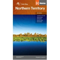 Hema Northern Territory State Map (12th Edition)