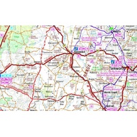 Hema Outback New South Wales Map - From Broken Hill to Tamworth (5th Edition)