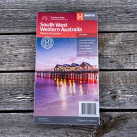 Hema South West Western Australia Map - Albany to Leeman (1st Edition)