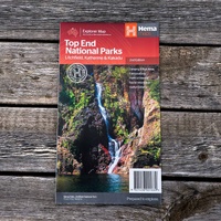 Hema Top End National Parks Map - Litchfield, Katherine & Kakadu (2nd Edition)