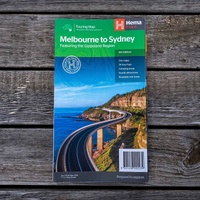 Hema Melbourne to Sydney Map - Featuring Gippsland (4th Edition)