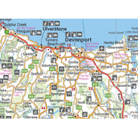 Hema Tasmania Handy Map (11th Edition)