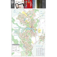 Hema Canberra & Region Map - City & Suburbs Road Map (6th Edition)