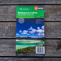 Hema Brisbane to Cairns Map - Featuring Major Tourist Drives (9th Edition)