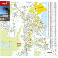 Hema Cairns & Region Map - City & Suburbs Road Map (14th Edition)