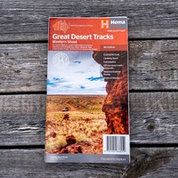 Hema Great Desert Tracks Western Sheet Map (9th Edition)