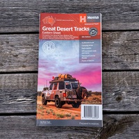 Hema Great Desert Tracks Eastern Sheet Map (9th Edition)