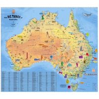 Hema Big Things of Australia Map (1st Edition)