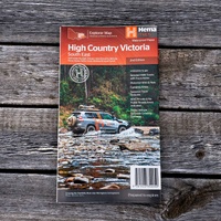 Hema The Victorian High Country - South Eastern Map 1:100,000 (2nd Edition)