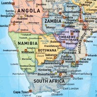 Hema World & Flags Wall Map - Large 1000 x 700 mm - Laminated Paper