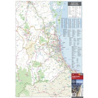Hema Gold Coast & Region Map - Including Hinterland (9th Edition)