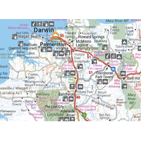 Hema Northern Territory State Map (12th Edition)
