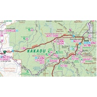 Hema Top End National Parks Map - Litchfield, Katherine & Kakadu (2nd Edition)