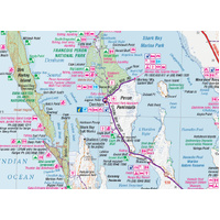 Hema Mid West Western Australia Map - Featuring WA's Coral Coast (4th Edition)