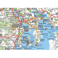 Hema Tasmania Handy Map (11th Edition)