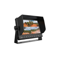 Hema HM-MNT 177 mm AHD Quad Display Touchscreen Reversing Monitor