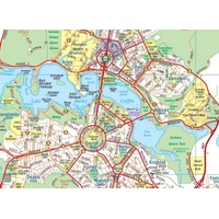 Hema Canberra & Region Map - City & Suburbs Road Map (6th Edition)