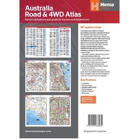 Hema Australia Road & 4WD Touring Atlas - 13th Edition (215 x 297 mm)