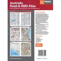 Hema Australia Road & 4WD Handy Atlas - 13th Edition (185 x 248 mm)