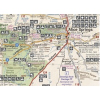 Hema Great Desert Tracks Simpson Desert Map (9th Edition)