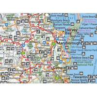 Hema Queensland State Map (13th Edition)