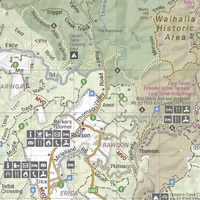 Hema The Victorian High Country - South Western Map 1:100,000 (2nd Edition)