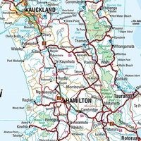 Hema New Zealand Aotearoa Map (6th Edition)