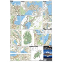 Hema North Island New Zealand Map - Te Ika-a-Maui (8th Edition)