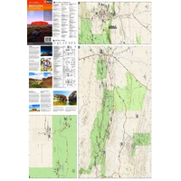 Hema The Red Centre Map - Alice Springs to Uluru (7th Edition)