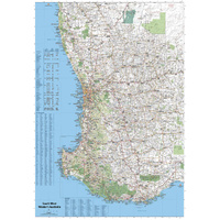 Hema South West Western Australia Map - Albany to Leeman (1st Edition)