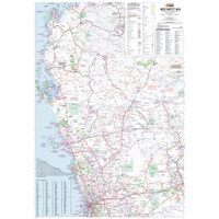 Hema Mid West Western Australia Map - Featuring WA's Coral Coast (4th Edition)