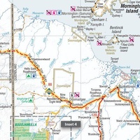 Hema Savannah Way Map - Cairns to Broome (5th Edition)