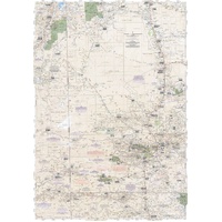 Hema Great Desert Tracks Central Sheet Map (9th Edition)