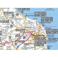 Hema Central Coast Queensland Map - Bundaberg to Ingham (1st Edition)