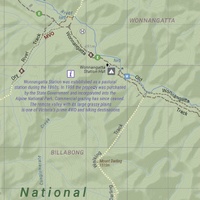 Hema The Victorian High Country - South Western Map 1:100,000 (2nd Edition)