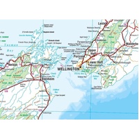Hema New Zealand Aotearoa Map (6th Edition)