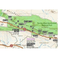 Hema The Red Centre Map - Alice Springs to Uluru (7th Edition)