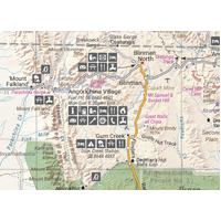 Hema Flinders Ranges Map - Featuring Ikara-Flinders Ranges NP (6th Edition)
