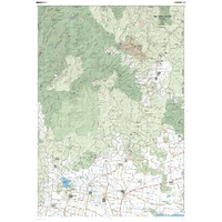 Hema The Victorian High Country - South Western Map 1:100,000 (1st Edition)
