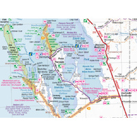 Hema Mid West Western Australia Map - Featuring WA's Coral Coast (4th Edition)