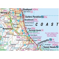 Hema Lamington National Park Map - 24 Walks, 1:25,000