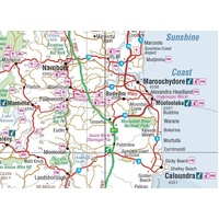 Hema Brisbane & Region Map (12th Edition)