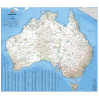 Hema Australia Large Map - 12th Edition (1000 x 875 mm)