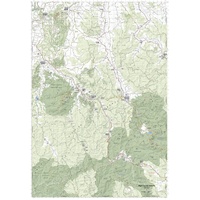 Hema The Victorian High Country - North Western Map 1:100,000 (2nd Edition)