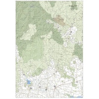 Hema The Victorian High Country - South Western Map 1:100,000 (2nd Edition)
