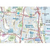 Hema Gold Coast & Region Map - Including Hinterland (9th Edition)