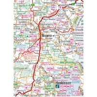 Hema South East New South Wales Map - Wollongong to Victorian Border (5th Edition)