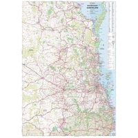 Hema South East Queensland Map - Bundaberg to Byron Bay (2nd Edition)