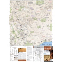 Hema Great Desert Tracks Western Sheet Map (9th Edition)