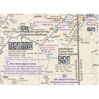 Hema Great Desert Tracks Central Sheet Map (9th Edition)